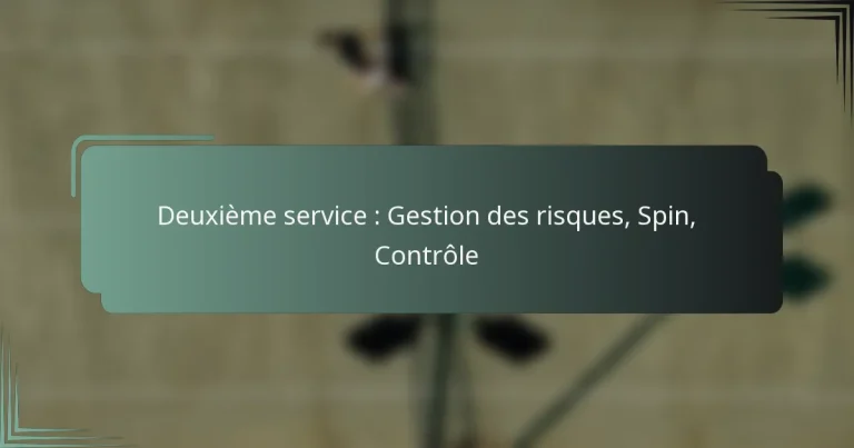 Deuxième service : Gestion des risques, Spin, Contrôle